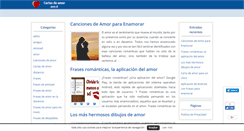 Desktop Screenshot of cartasdeamorparael.es